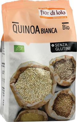 FIOR DI LOTO QUINOA BIANCA SENZA GLUTINE BIO 400 G - farmacia187.it