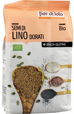 SEMI LINO DORATI SENZA GLUTINE BIO 400 G - farmacia187.it