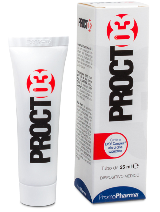 PROCTO3 CREMA PER TRATTAMENTO EMORROIDI 25 ML - farmacia187.it