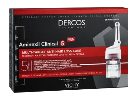 DERCOS AMINEXIL FIALE 42 UOMO 6 ML - farmacia187.it