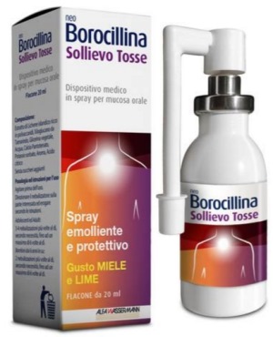 NEOBOROCILLINA SOLLIEVO TOSSE SPRAY 20 ML - farmacia187.it