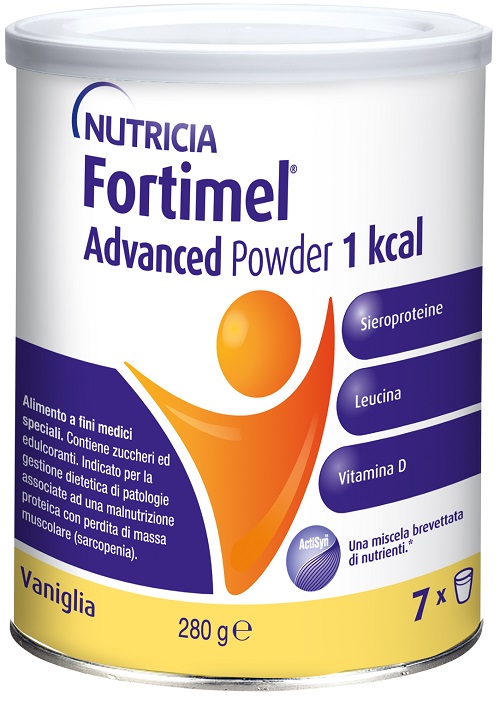 NUTRICIA FORTIMEL ADVANCED POWDER 1 KCAL VANIGLIA 280 G - farmacia187.it