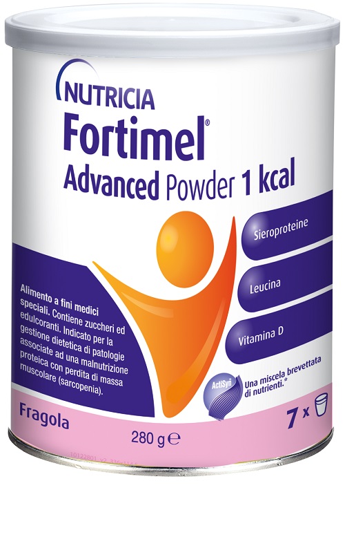 NUTRICIA FORTIMEL ADVANCED POWDER 1 KCAL FRAGOLA 280 G - farmacia187.it