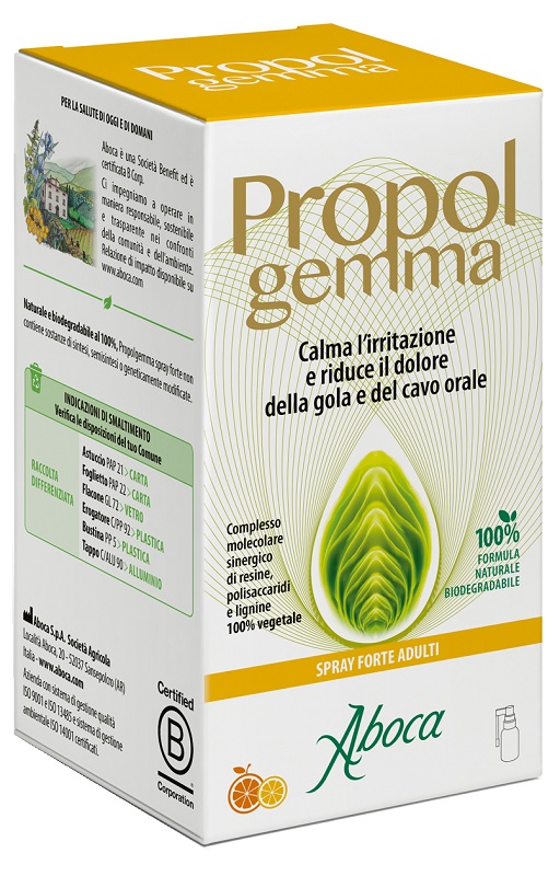 PROPOLGEMMA SPRAY FORTE 30 ML - farmacia187.it