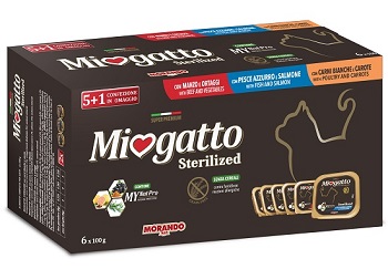 MIOGATTO MULTIPACK 5 X 100 G + 1 OMAGGIO - farmacia187.it