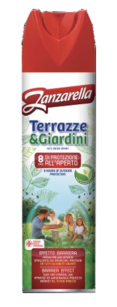 ZANZARELLA AMBIENTE SPRAY TERRAZZE&GIARDINI 400 ML - farmacia187.it