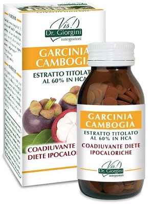 GARCINIA CAMBOGIA ESTRATTO TITOLATO 60% HCA 180 PASTIGLIE - farmacia187.it