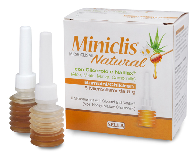 MINICLIS NATURAL MD BAMBINI 6 PEZZI - farmacia187.it