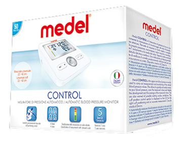MISURATORE DI PRESSIONE MEDEL CONTROL - farmacia187.it
