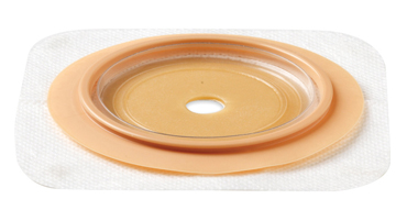 PLACCA NATURA+ PIANA RITAGLIABILE IN IDROCOLLOIDE STOMAHESIVE E CEROTTO POROSO FLANGIA 57 MM 5 PEZZI - farmacia187.it