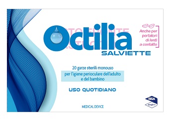 OCTILIA SALVIETTE PERIOCULARI 20 GARZE - farmacia187.it