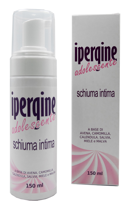 IPERGINE ADOLESCENTE DETERGENTE INTIMO SCHIUMA 150 ML - farmacia187.it