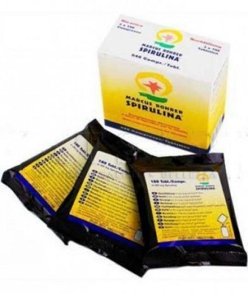 SPIRULINA MARCUS RICARICA 180 COMPRESSE - farmacia187.it