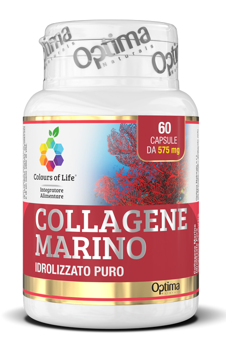 COLOURS OF LIFE COLLAGENE MARINO IDROLIZZATO PURO 60 CAPSULE 575 MG - farmacia187.it