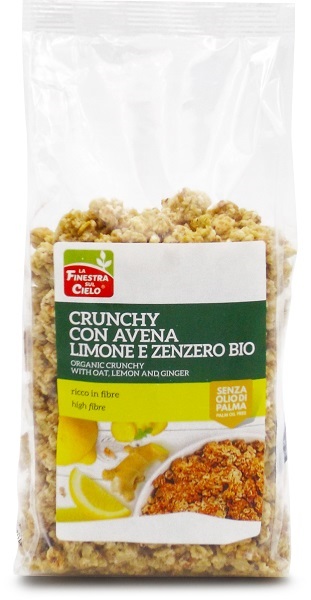 CRUNCHY CON AVENA LIMONE E ZENZERO - farmacia187.it