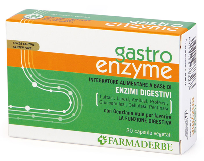 GASTRO ENZYME 30 CAPSULE VEGETALI - farmacia187.it