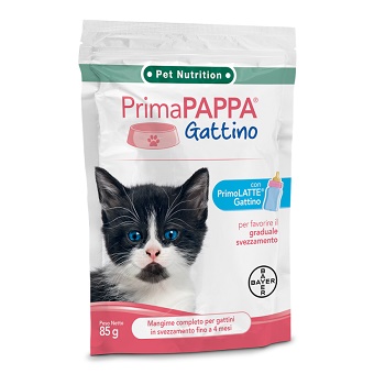 PRIMA PAPPA GATTINO MOUSSE BUSTA 85 G - farmacia187.it