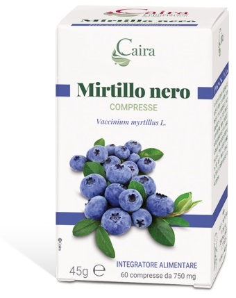CAIRA MIRTILLO NERO 60 COMPRESSE - farmacia187.it
