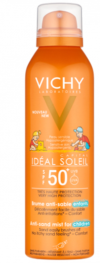 IDEAL SOLEIL ANTI-SAND KIDS SPF50 200 ML - farmacia187.it
