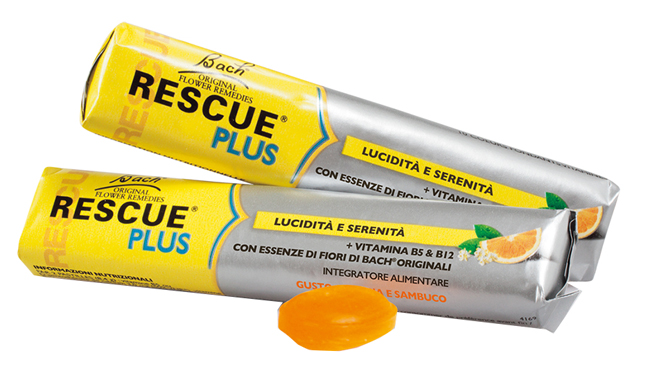 RESCUE ORIGINAL PLUS 10 CONFETTI AROMA ARANCIA E SAMBUCO - farmacia187.it