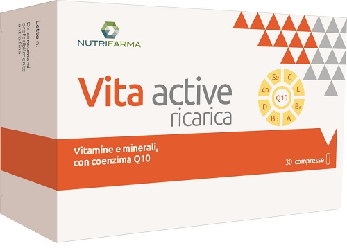 VITA ACTIVE RICARICA 30 COMPRESSE - farmacia187.it