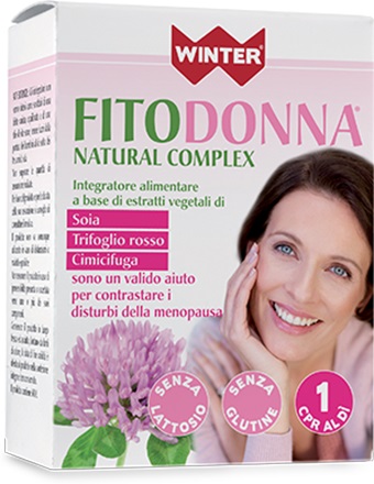 WINTER FITODONNA NATURAL COMPLEX 32 COMPRESSE - farmacia187.it
