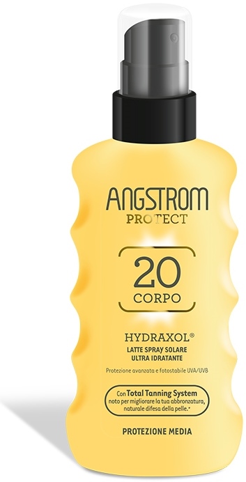 ANGSTROM PROTECT HYDRAXOL LATTE SPRAY SOLARE PROTEZIONE 20 175 ML - farmacia187.it