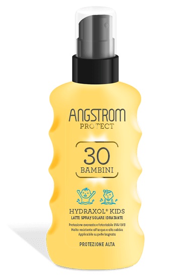 ANGSTROM PROTECT HYDRAXOL KIDS LATTE SPRAY SOLARE PROTEZIONE 30 175 ML - farmacia187.it