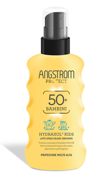 ANGSTROM PROTECT HYDRAXOL KIDS LATTE SPRAY SOLARE ULTRA PROTEZIONE 50+ 175 ML - farmacia187.it