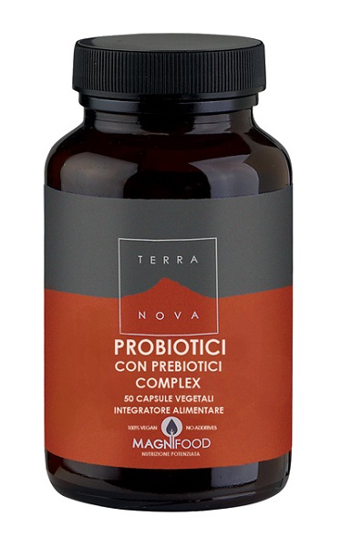 TERRANOVA PROBIOTICI CON PREBIOTICI COMPLEX 50 CAPSULE VEGETALI - farmacia187.it