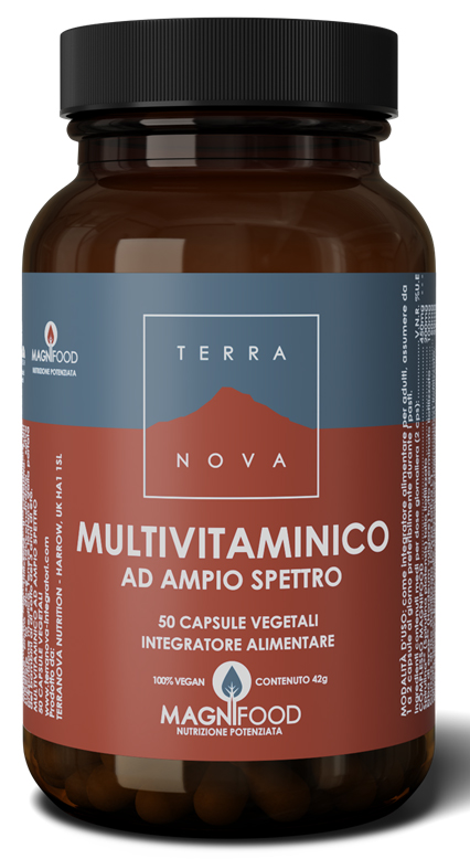 TERRANOVA COMPLESSO MULTIVITAMINICO AD ALTO SPETTRO 50 CAPSULE - farmacia187.it