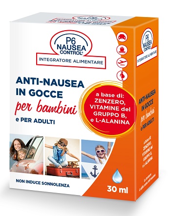 P6 NAUSEA CONTROL GOCCE ANTINAUSEA 30 ML - farmacia187.it