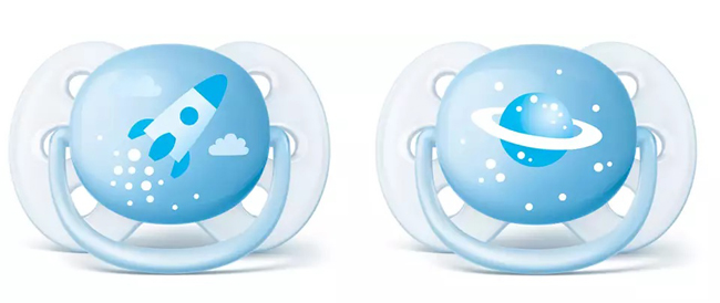 SUCCHIETTO ULTRA SOFT 0/6M DECORATO MASCHIO SCF 222/20 - farmacia187.it