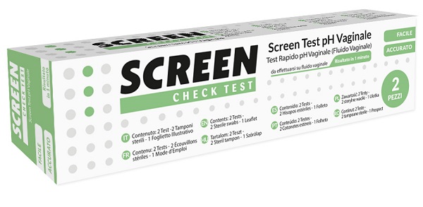 SCREEN TEST PH VAGINALE 2 PEZZI - farmacia187.it