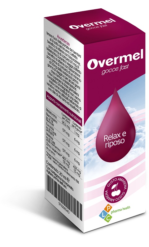 OVERMEL GOCCE FAST 20 ML GUSTO AMARENA - farmacia187.it