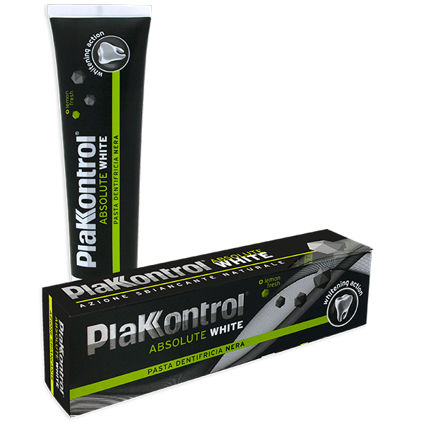 PLAKKONTROL ABSOLUTE WHITE DENTIFRICIO 75 ML - farmacia187.it