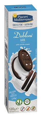 PIACERI MEDITERRANEI DOBLONI DARK 120 G - farmacia187.it