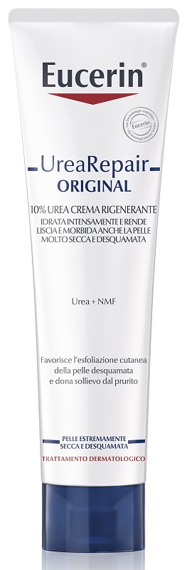 EUCERIN UREAREPAIR ORIGINAL CREMA RIGENERANTE 10% UREA 100 ML TRAVEL SIZE - farmacia187.it
