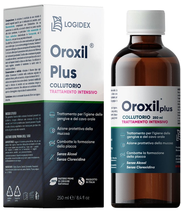 OROXIL PLUS COLLUTORIO TRATTAMENTO INTENSIVO 250 ML - farmacia187.it