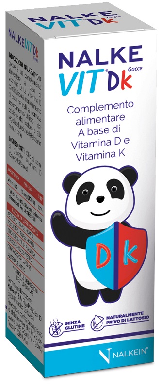 NALKEVIT DK GOCCE CON VITAMINA D3 E K1 9 ML - farmacia187.it