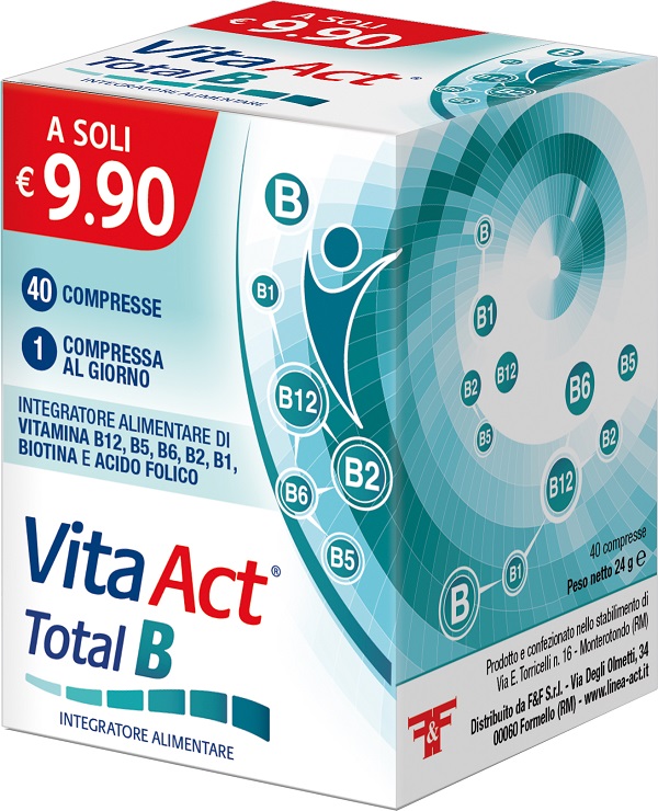 VITA ACT TOTAL B 40 COMPRESSE - farmacia187.it