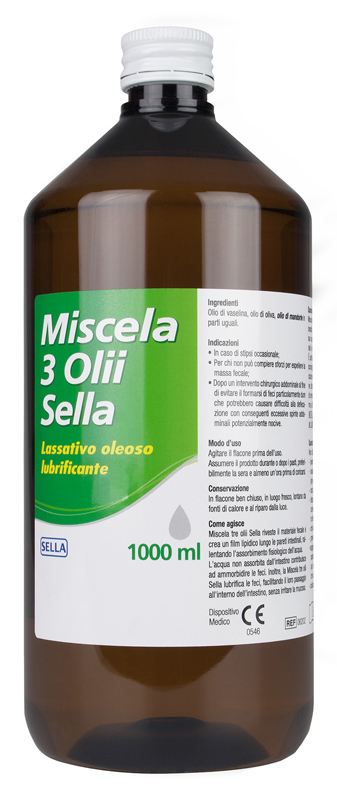 MISCELA 3 OLII LASSATIVO 1 LITRO MD - farmacia187.it