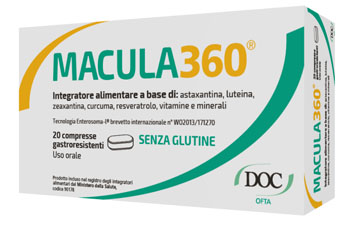 MACULA360 20 COMPRESSE GASTRORESISTENTI - farmacia187.it