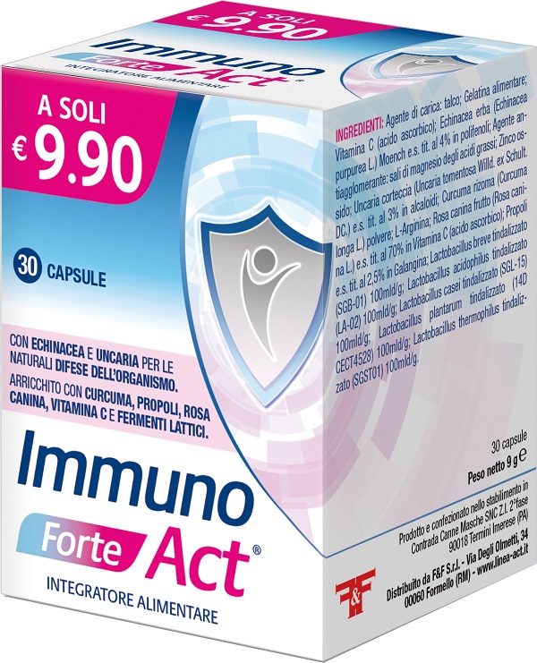 IMMUNO FORTE ACT 30 CAPSULE - farmacia187.it