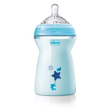 CHICCO BIBERON NATURAL FEELING 6 M+ BOY 330 ML - farmacia187.it