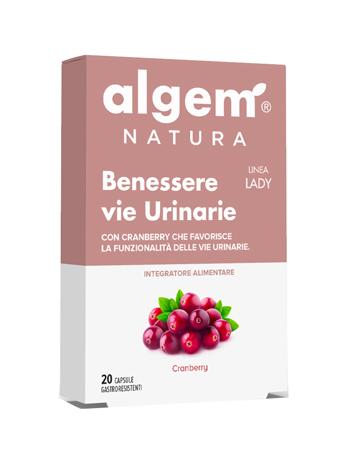 ALGEM LADY BENESSERE VIE URINARIE 20 CAPSULE 710 MG - farmacia187.it