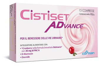 CISTISET ADVANCE 15 COMPRESSE - farmacia187.it