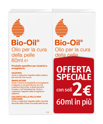 BIO-OIL OLIO PER LA CURA DELLA PELLE 2 X 60 ML - farmacia187.it