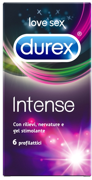 DUREX INTENSE ORGASMIC CONDOM 6 PEZZI - farmacia187.it