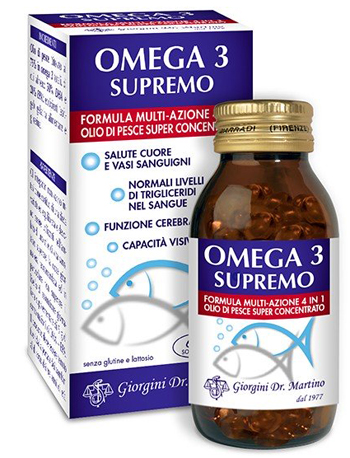 OMEGA 3 SUPREMO 60 SOFTGEL - farmacia187.it